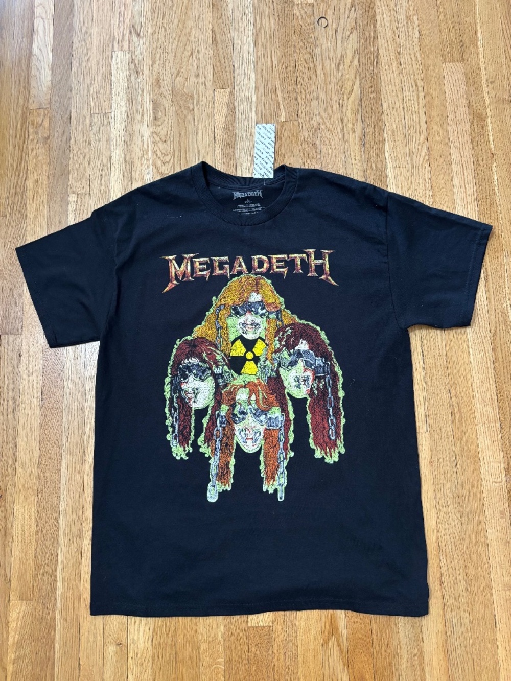 Megadeth Graphic Tee NWT Black Size L